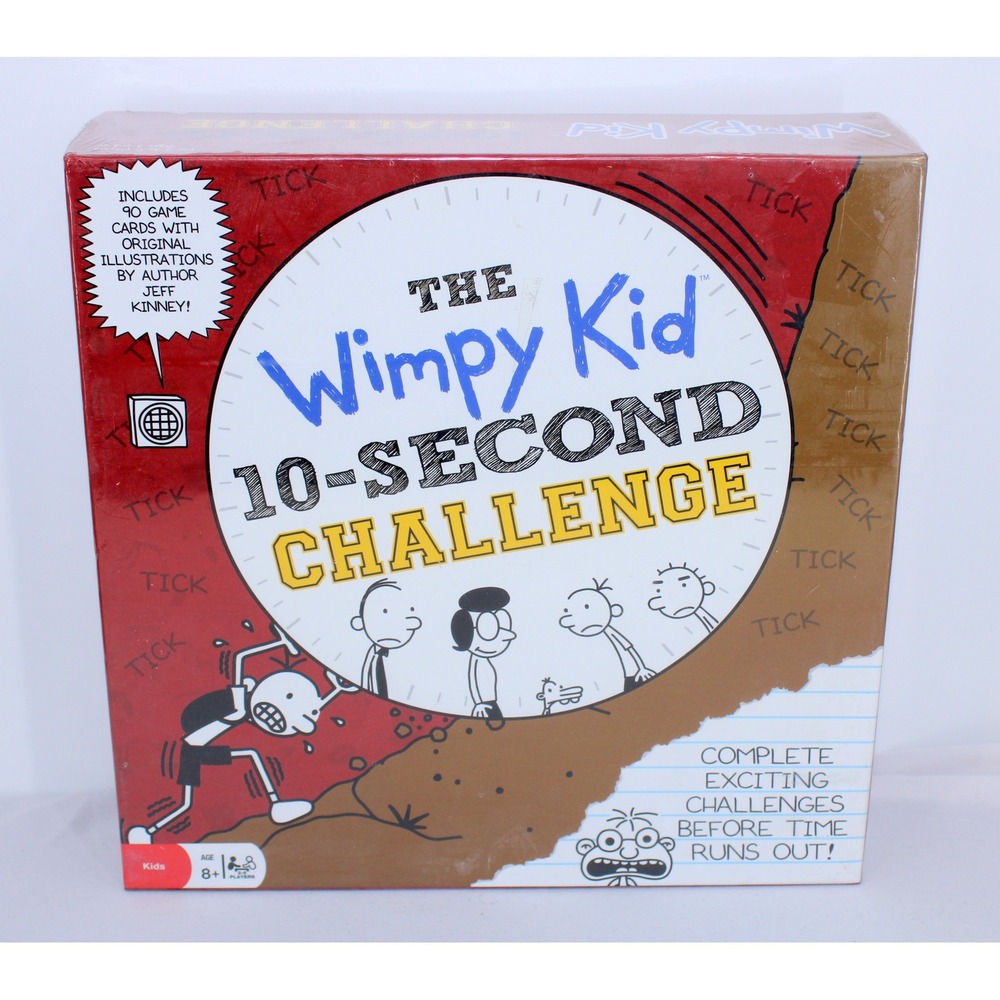 Diary of a Wimpy Kid 10-Second Challenge Board Game Pressman 3457 New Sealed